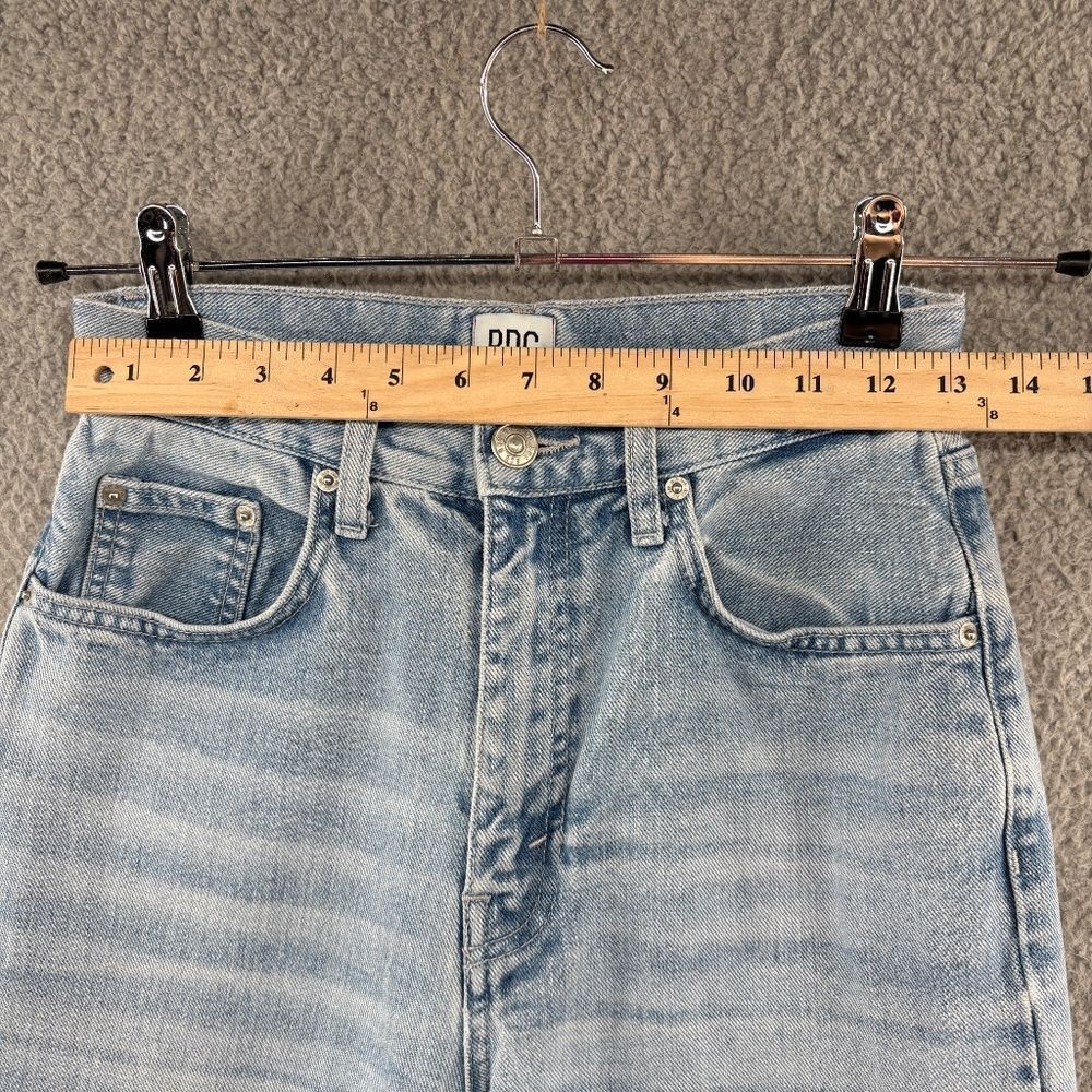 BDG Urban Outfitters High Rise Baggy Jeans Light Wash Size 26 - Picture 6 of 16